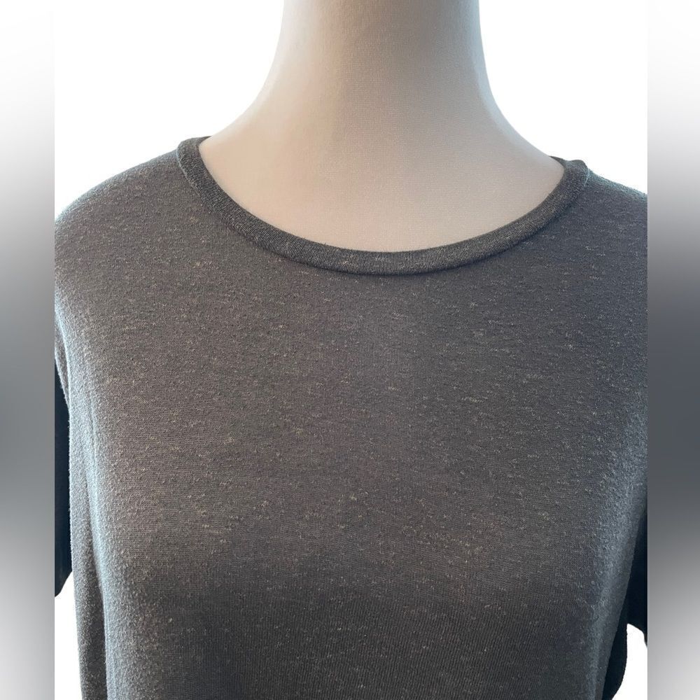 GREY KNIT TOP/TUNIC BY ALTERNATIVE, Med